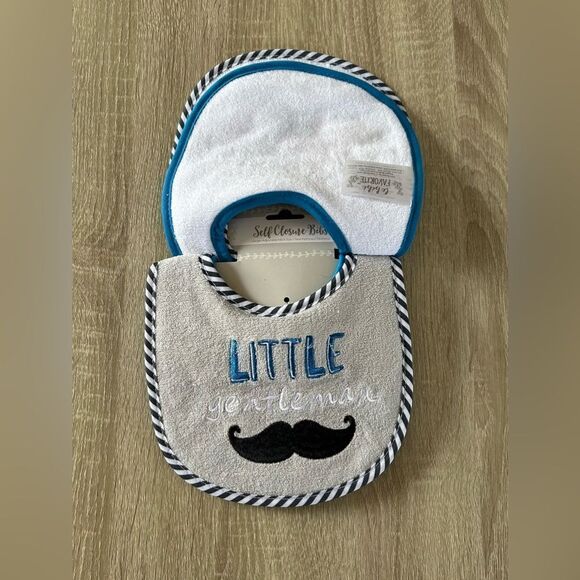 NWT … LE BEBE FAVORITE “Self Closure” Bibs Set - Picture 4 of 5